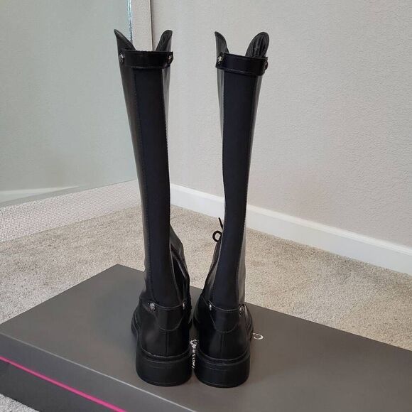 Vince Camuto Sirdola Boot Riding Black Size 9 - Picture 3 of 8